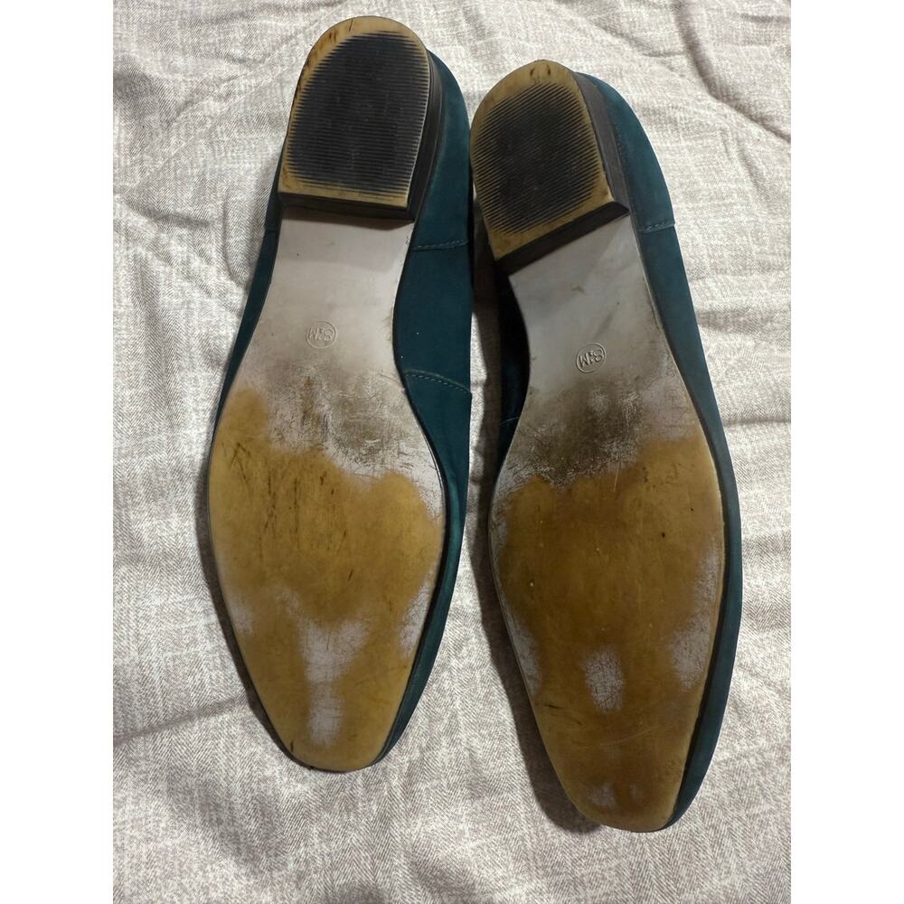 Calico Cruise Loafers Shoes Flats Women's Size 8.5 M Teal Green Made in Brazil - Picture 11 of 11